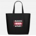 Nothing Makes Sense Couple Boyfriend Girlfriend Black Eco-Friendly Tote Bag